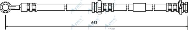 APEC HOS3622 - Flexible de frein cwaw.fr