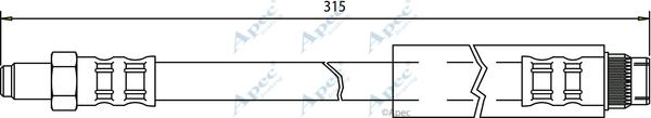 APEC HOS3052 - Flexible de frein cwaw.fr