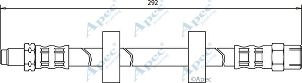 APEC HOS3029 - Flexible de frein cwaw.fr