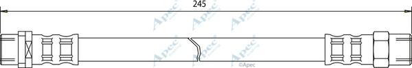 APEC HOS3166 - Flexible de frein cwaw.fr