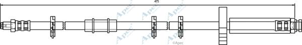 APEC HOS3109 - Flexible de frein cwaw.fr