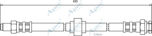 APEC HOS3125 - Flexible de frein cwaw.fr