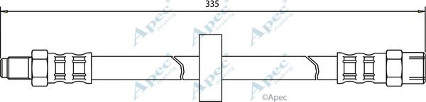 APEC HOS3170 - Flexible de frein cwaw.fr