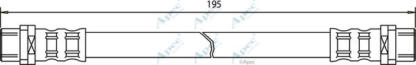 APEC HOS3171 - Flexible de frein cwaw.fr