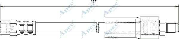 APEC HOS3173 - Flexible de frein cwaw.fr