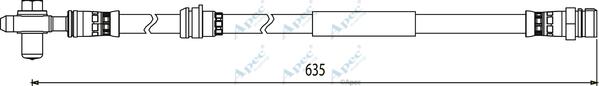 APEC HOS3898 - Flexible de frein cwaw.fr