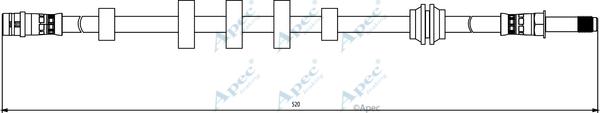 APEC HOS3844 - Flexible de frein cwaw.fr