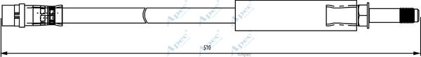 APEC HOS3846 - Flexible de frein cwaw.fr