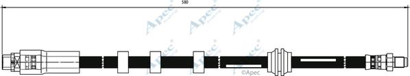 APEC HOS3812 - Flexible de frein cwaw.fr