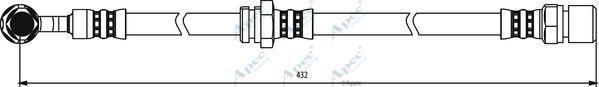 APEC HOS3817 - Flexible de frein cwaw.fr