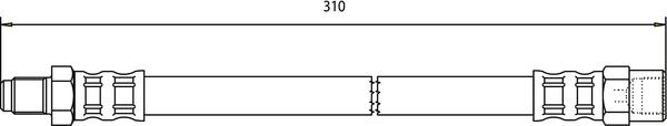 APEC HOS3399 - Flexible de frein cwaw.fr