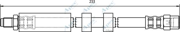 APEC HOS3364 - Flexible de frein cwaw.fr