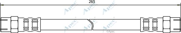 APEC HOS3303 - Flexible de frein cwaw.fr