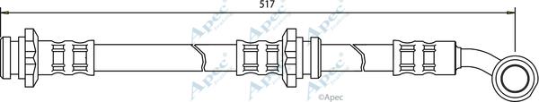 APEC HOS3384 - Flexible de frein cwaw.fr