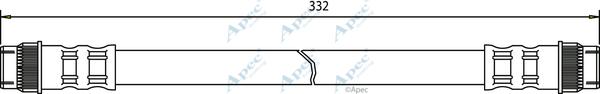 APEC HOS3297 - Flexible de frein cwaw.fr