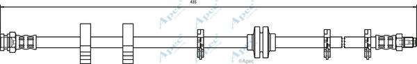 APEC HOS3226 - Flexible de frein cwaw.fr