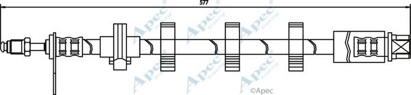 APEC HOS3275 - Flexible de frein cwaw.fr