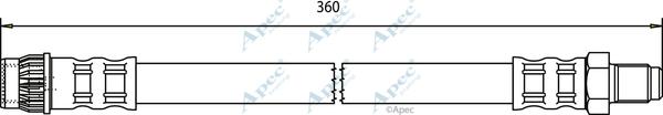 APEC HOS3744 - Flexible de frein cwaw.fr