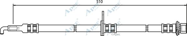 APEC HOS3746 - Flexible de frein cwaw.fr