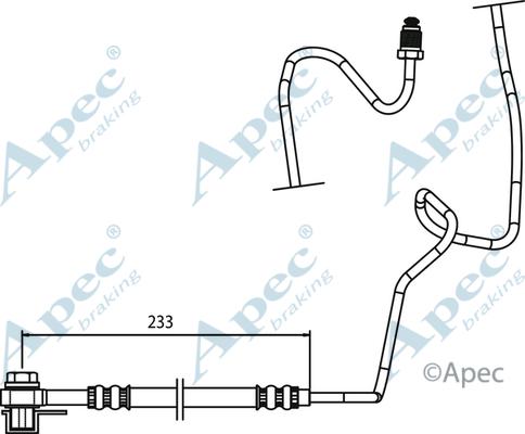 APEC HOS3769 - Flexible de frein cwaw.fr