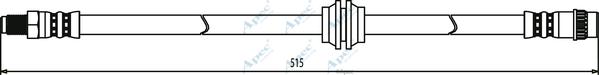 APEC HOS3766 - Flexible de frein cwaw.fr