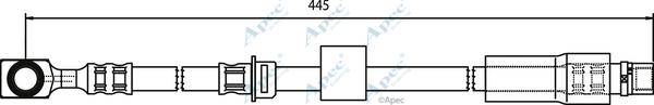 APEC HOS3709 - Flexible de frein cwaw.fr