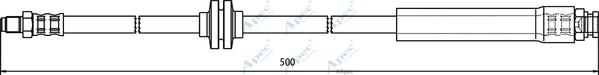 APEC HOS3738 - Flexible de frein cwaw.fr