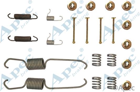 APEC KIT877 - Kit d'accessoires, mâchoire de frein cwaw.fr