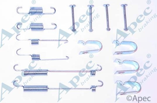 APEC KIT2002 - Kit d'accessoires, mâchoire de frein cwaw.fr