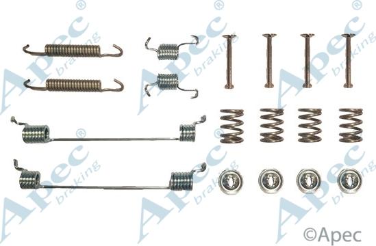 APEC KIT757 - Kit d'accessoires, mâchoire de frein cwaw.fr