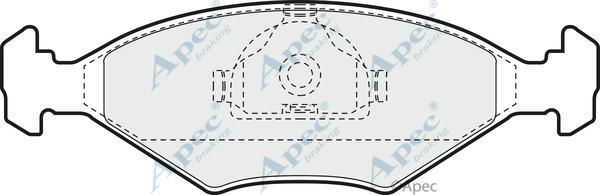 Remsa 0281.12 - Kit de plaquettes de frein, frein à disque cwaw.fr