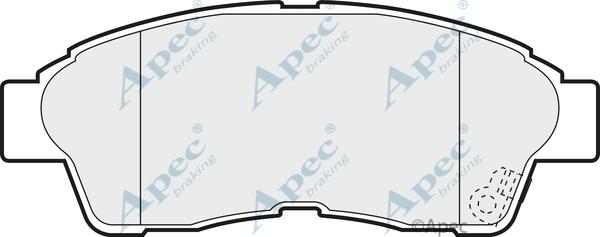 APEC PAD969 - Kit de plaquettes de frein, frein à disque cwaw.fr