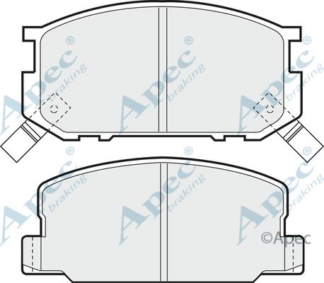 Textar 2108817005 - Kit de plaquettes de frein, frein à disque cwaw.fr