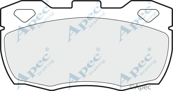 APEC PAD591 - Kit de plaquettes de frein, frein à disque cwaw.fr