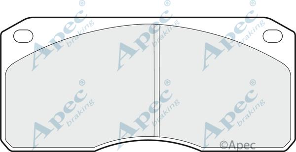 APEC PAD563 - Kit de plaquettes de frein, frein à disque cwaw.fr