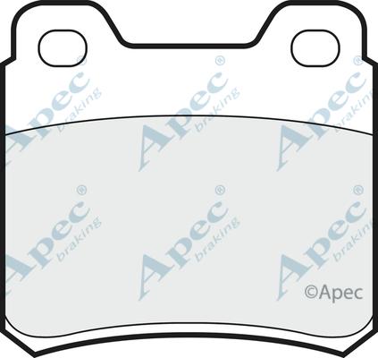 APEC PAD641 - Kit de plaquettes de frein, frein à disque cwaw.fr