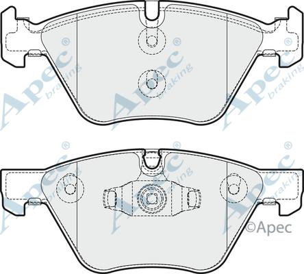 APEC PAD1699 - Kit de plaquettes de frein, frein à disque cwaw.fr