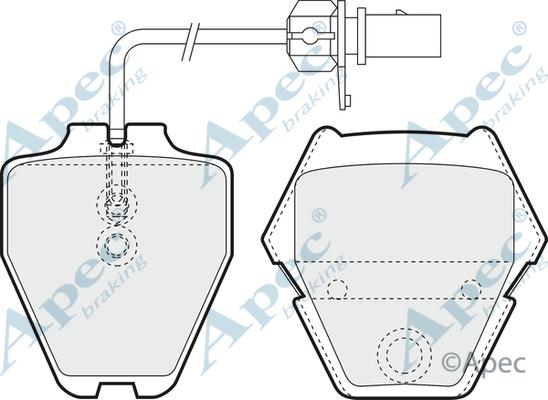 Valeo 671527 - Kit de plaquettes de frein, frein à disque cwaw.fr