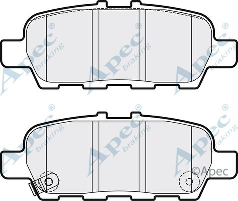 Key Parts KBP2283 - Kit de plaquettes de frein, frein à disque cwaw.fr