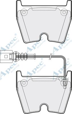 Protechnic PRP1921 - Kit de plaquettes de frein, frein à disque cwaw.fr