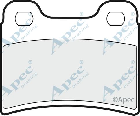 APEC PAD761 - Kit de plaquettes de frein, frein à disque cwaw.fr