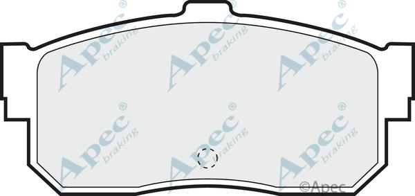 APEC PAD783 - Kit de plaquettes de frein, frein à disque cwaw.fr