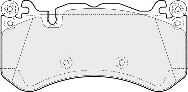 APEC PD4269 - Kit de plaquettes de frein, frein à disque cwaw.fr