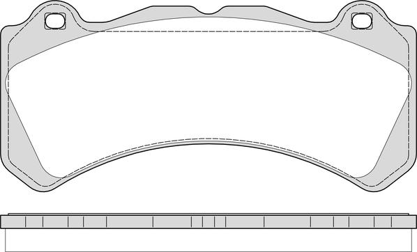 APEC PD3994 - Kit de plaquettes de frein, frein à disque cwaw.fr