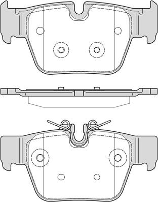 APEC PD3956 - Kit de plaquettes de frein, frein à disque cwaw.fr