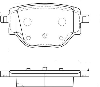 APEC PD3953 - Kit de plaquettes de frein, frein à disque cwaw.fr