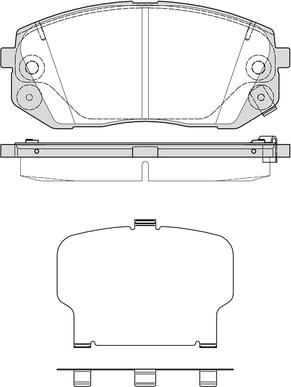 APEC PD3965 - Kit de plaquettes de frein, frein à disque cwaw.fr