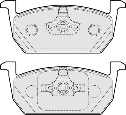 APEC PD3909 - Kit de plaquettes de frein, frein à disque cwaw.fr