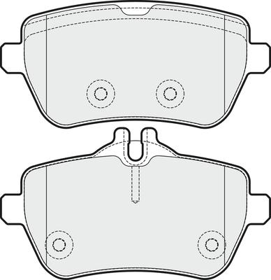 APEC PD3904 - Kit de plaquettes de frein, frein à disque cwaw.fr