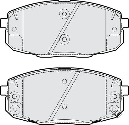 APEC PD3910 - Kit de plaquettes de frein, frein à disque cwaw.fr